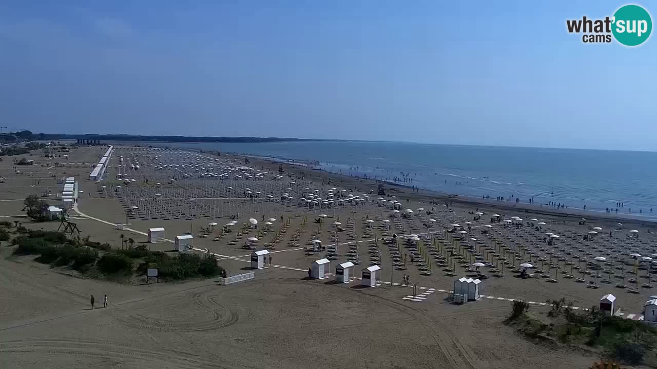 Livecam Caorle Plage de Levante – Hotel Stellamare