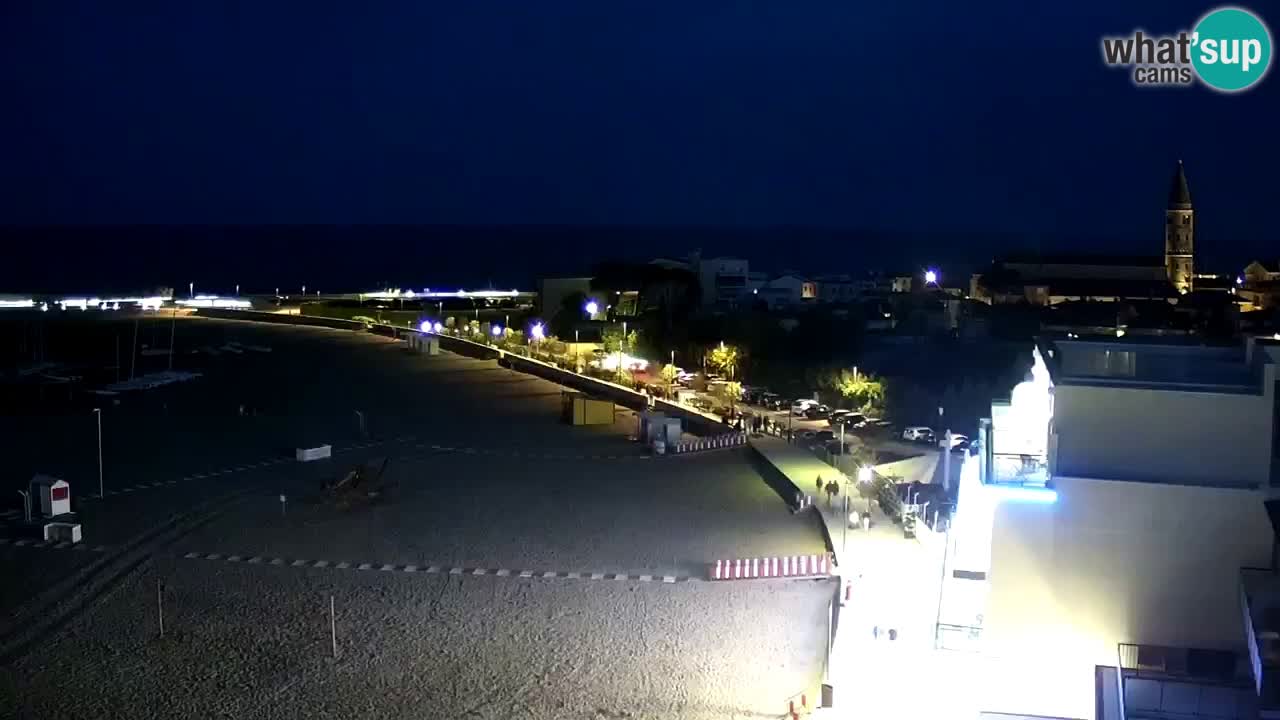 Caorle plaža Levante Spletna kamera  – Hotel Stellamare