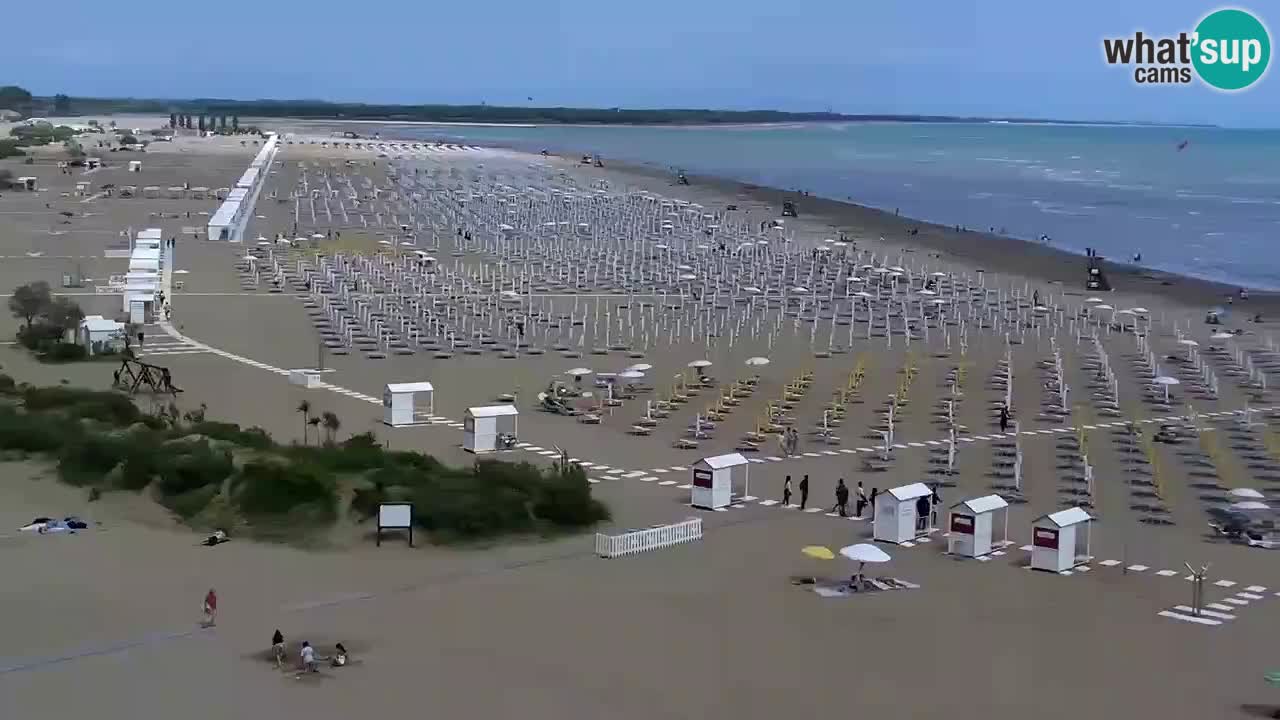 Webcam Caorle – La spiaggia di Levante – Hotel Stellamare