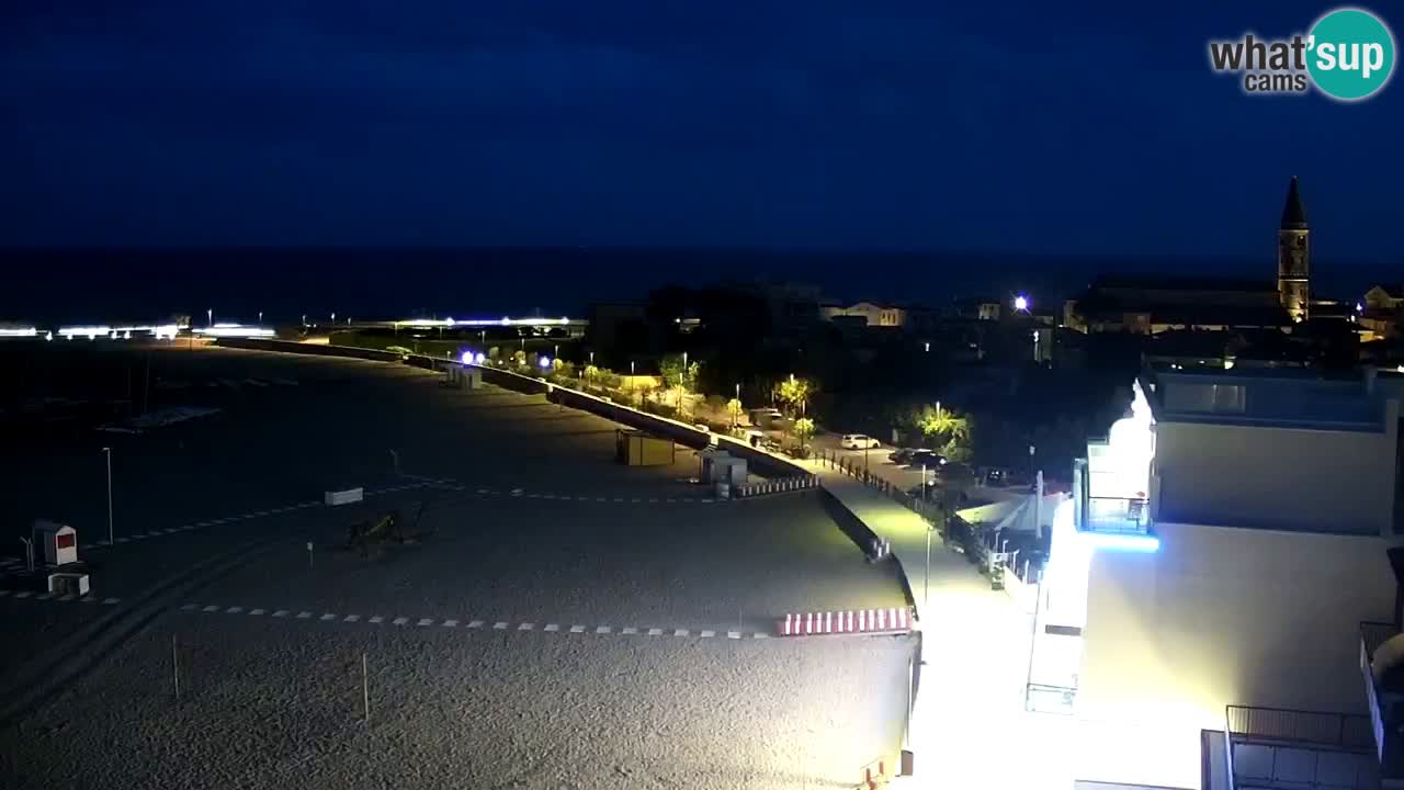 Caorle web kamera plaža Levante – Hotel Stellamare