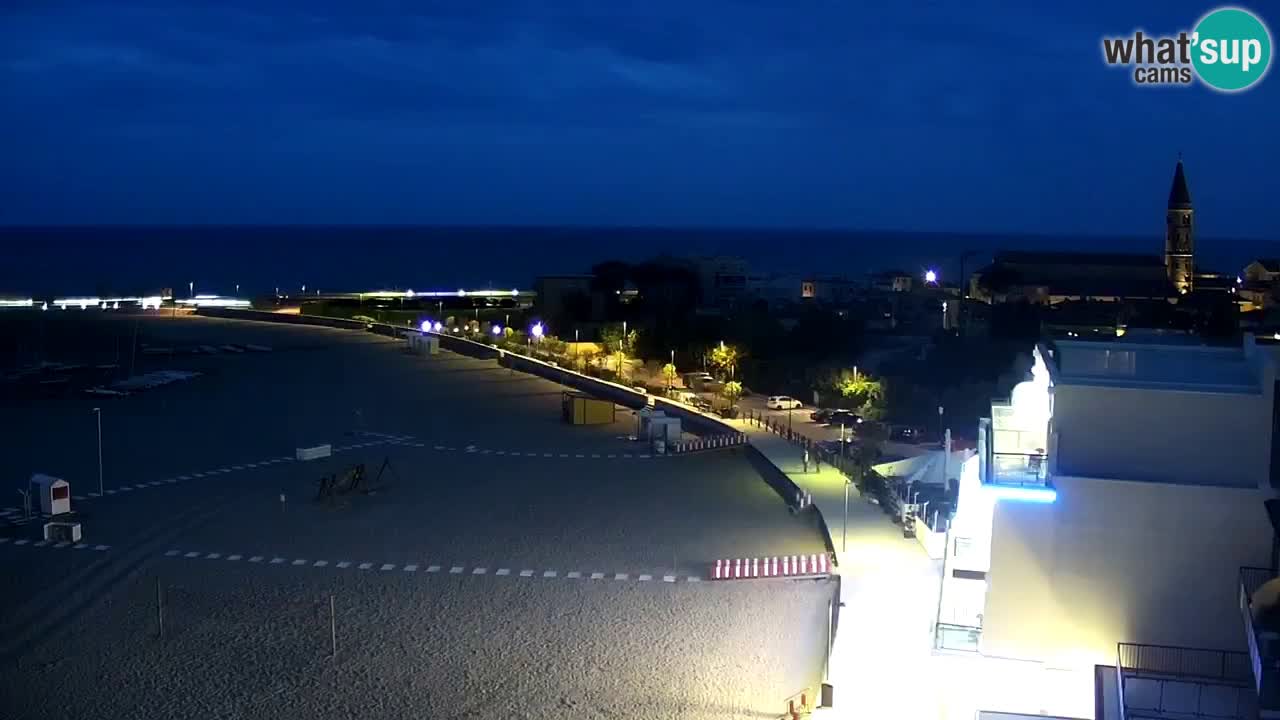 Livecam Caorle Plage de Levante – Hotel Stellamare
