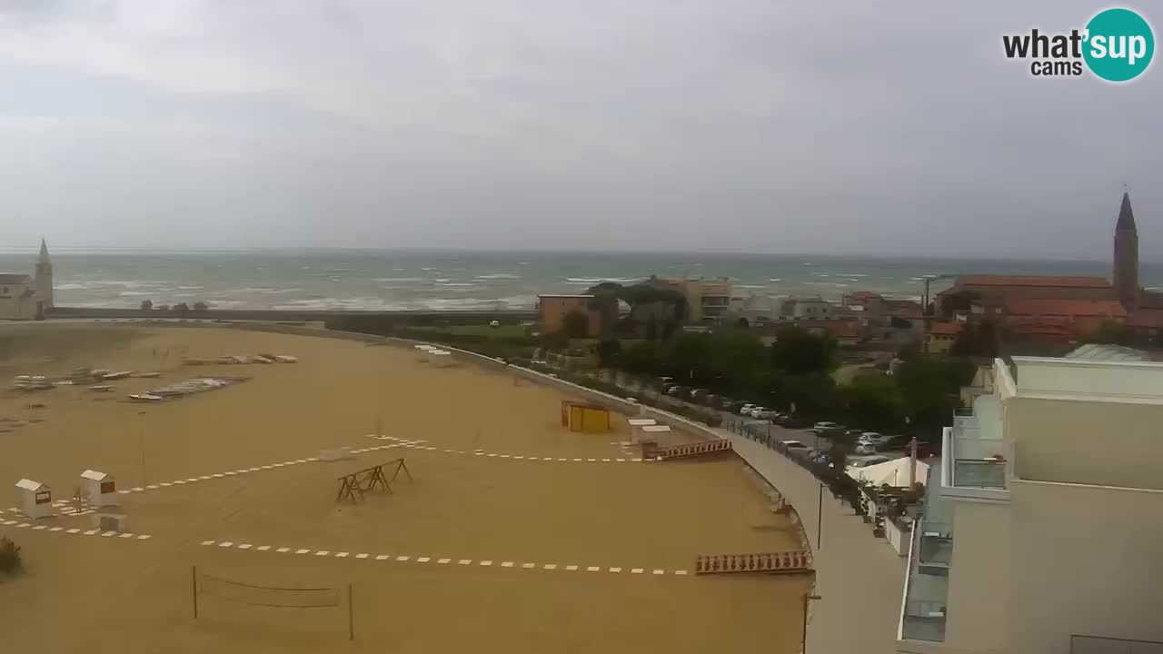Livecam Caorle Plage de Levante – Hotel Stellamare