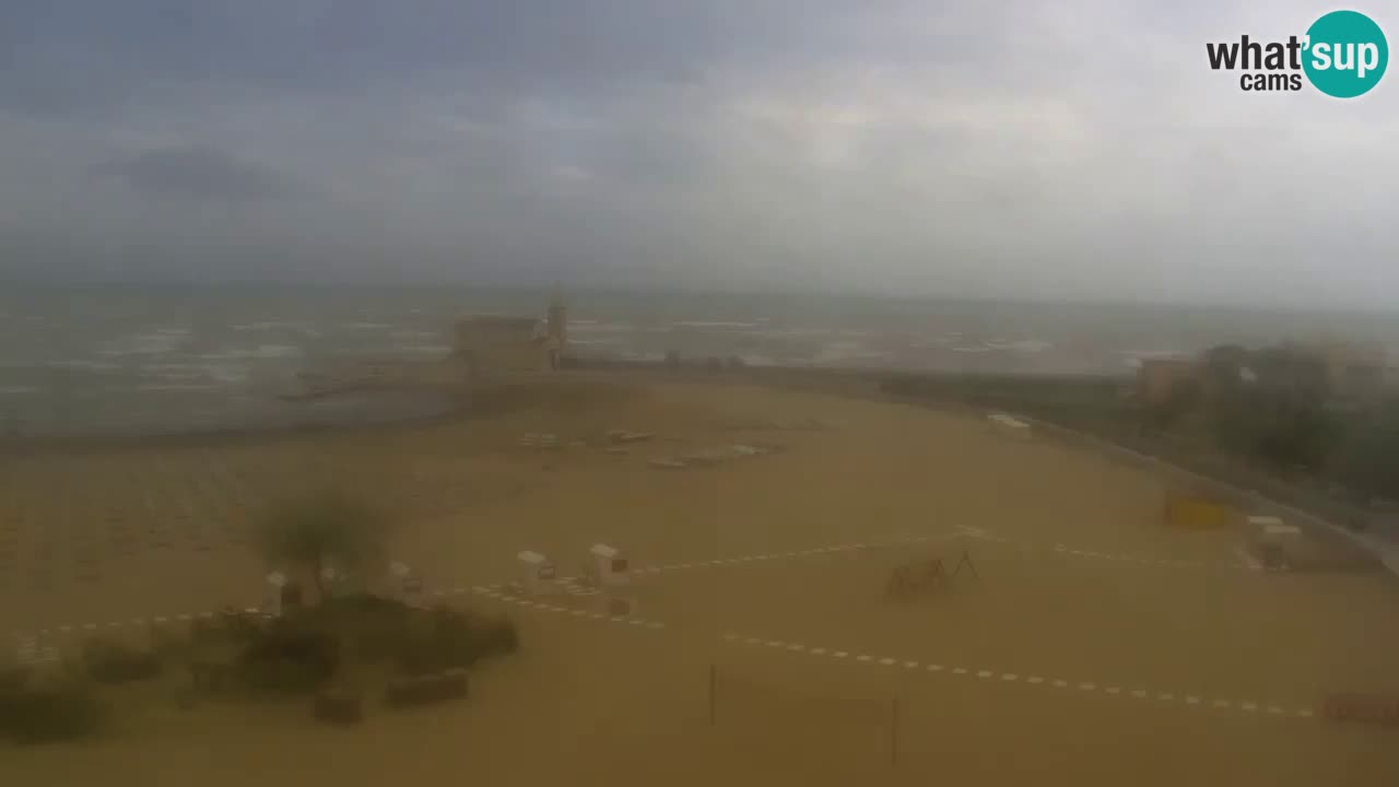 Caorle web kamera plaža Levante – Hotel Stellamare