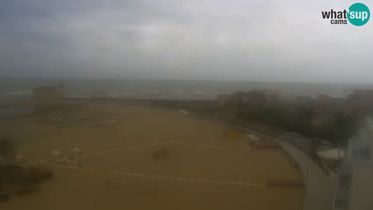 Caorle Playa Levante camera web | Hotel Stellamare