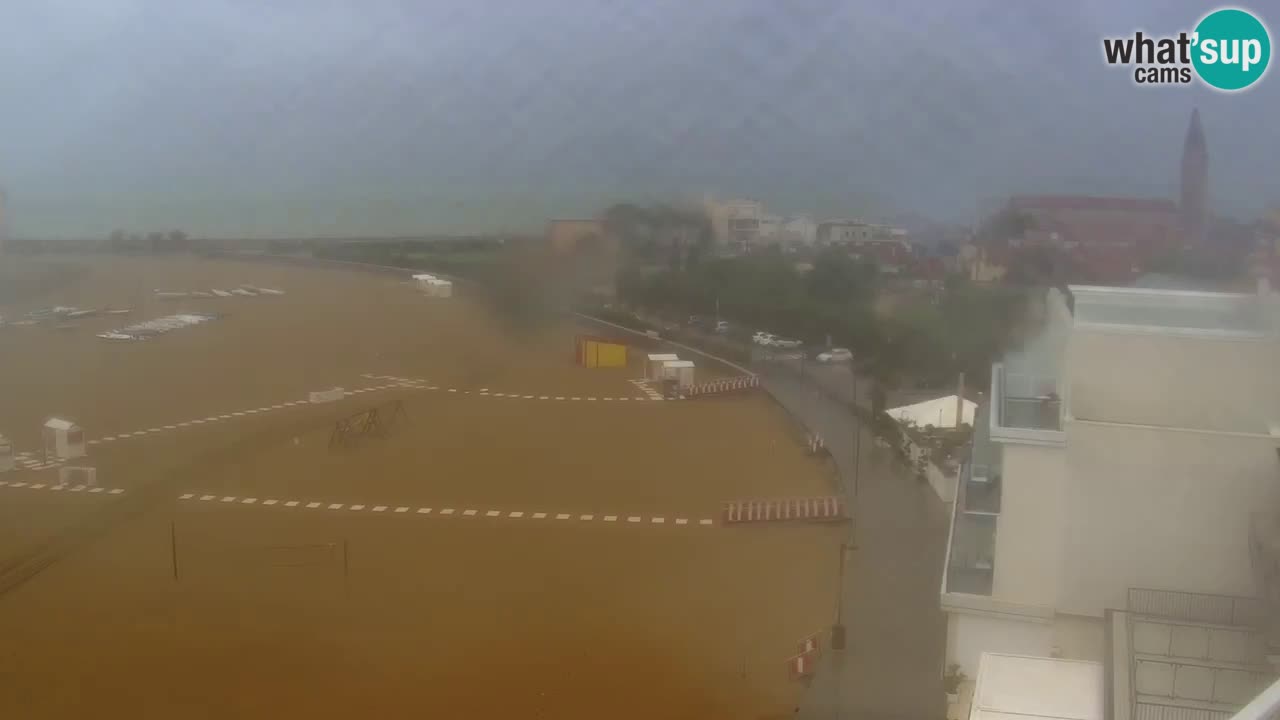 Webcam Caorle – La spiaggia di Levante – Hotel Stellamare