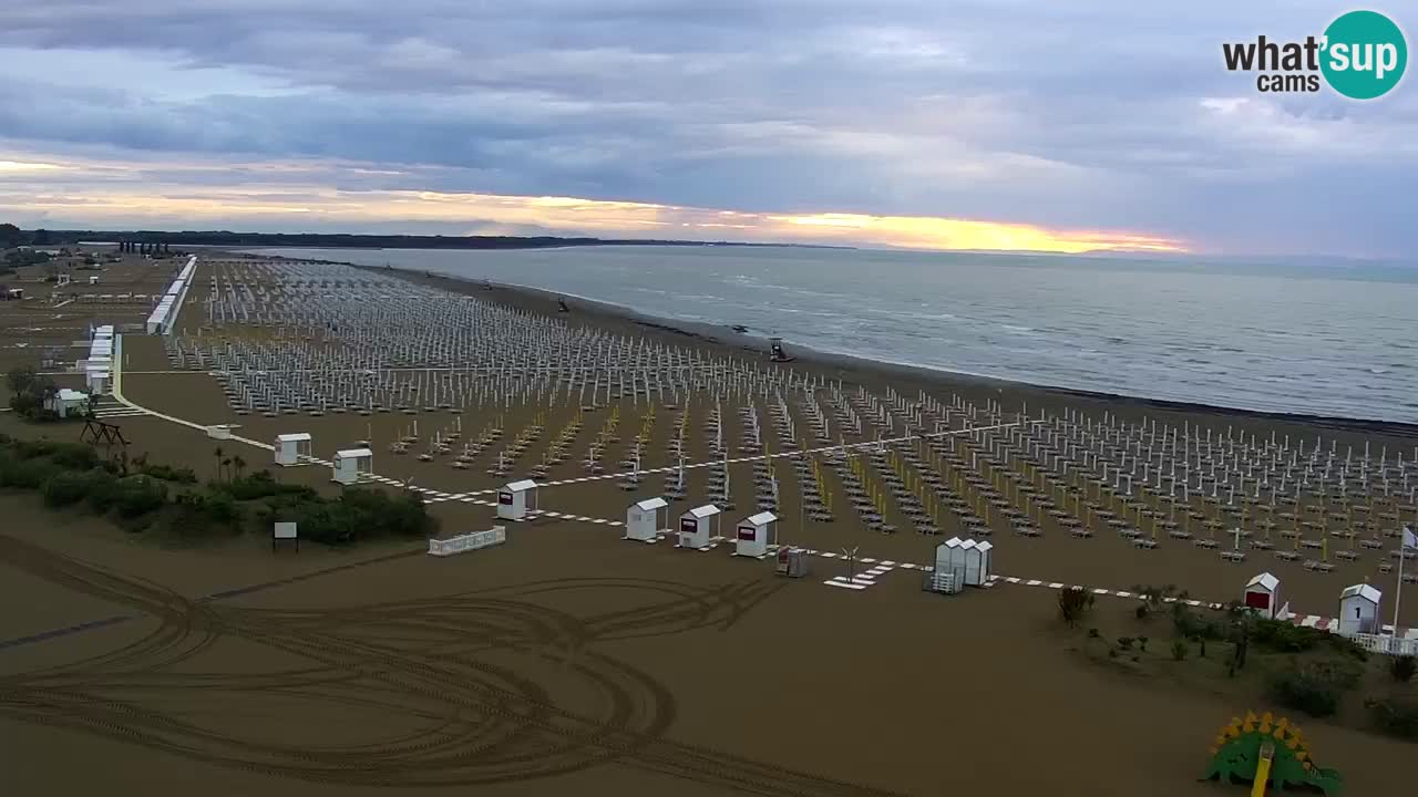 Livecam Caorle Plage de Levante – Hotel Stellamare