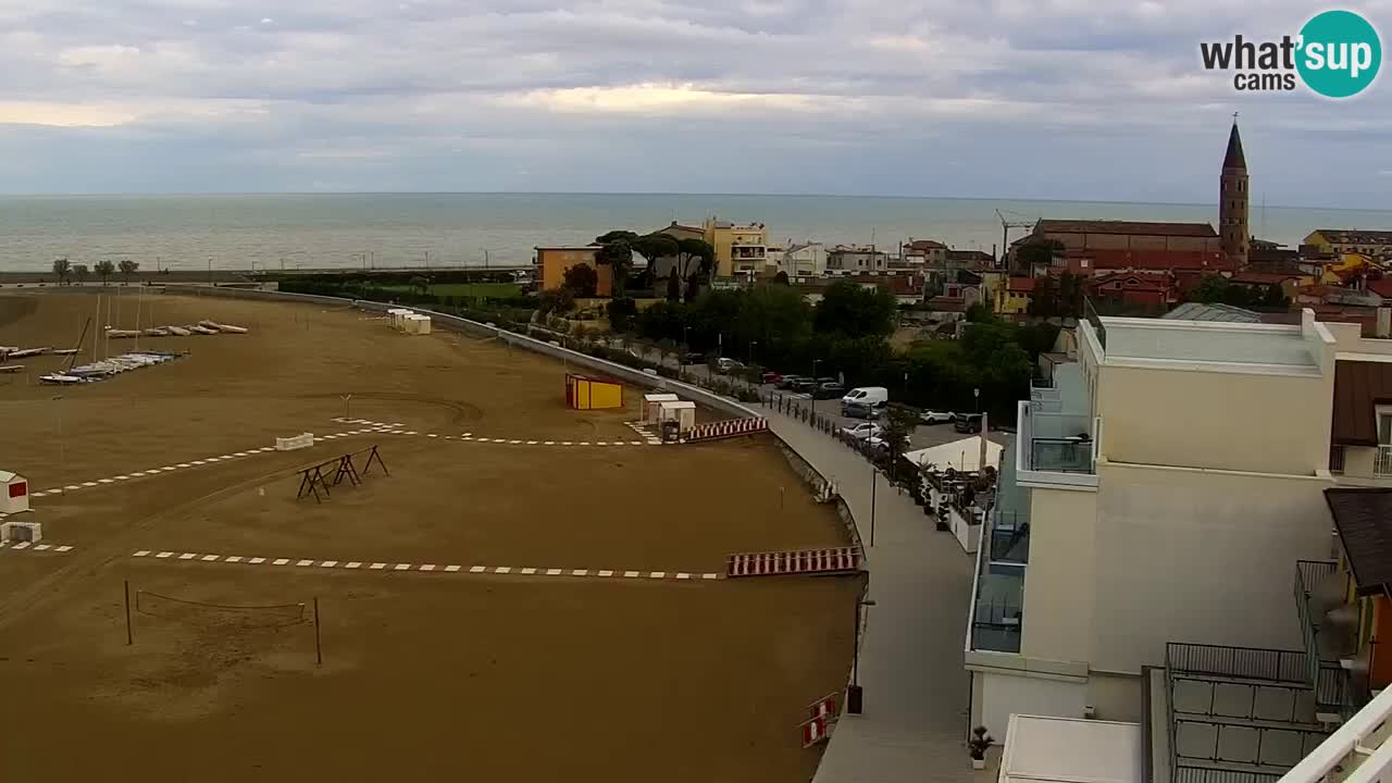 Webcam Caorle Spiaggia Levante – Hotel Stellamare