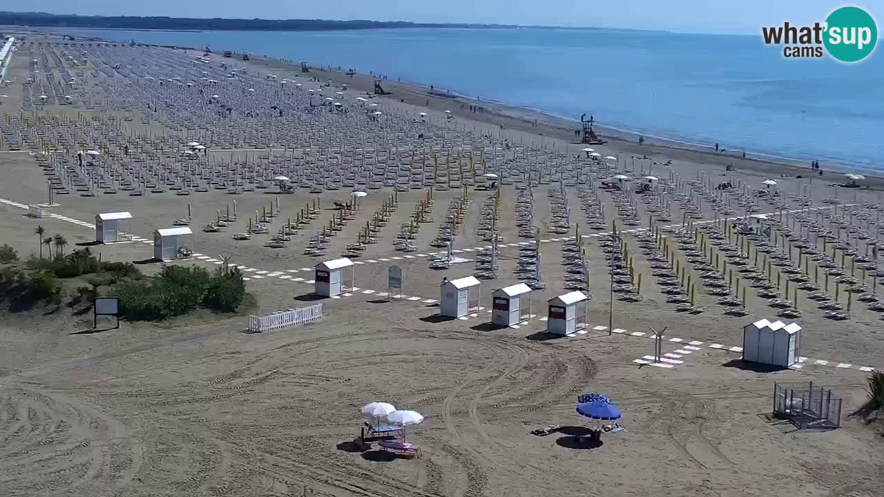 Livecam Caorle Plage de Levante – Hotel Stellamare