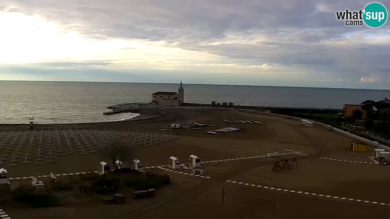 Webcam Caorle – La spiaggia di Levante – Hotel Stellamare