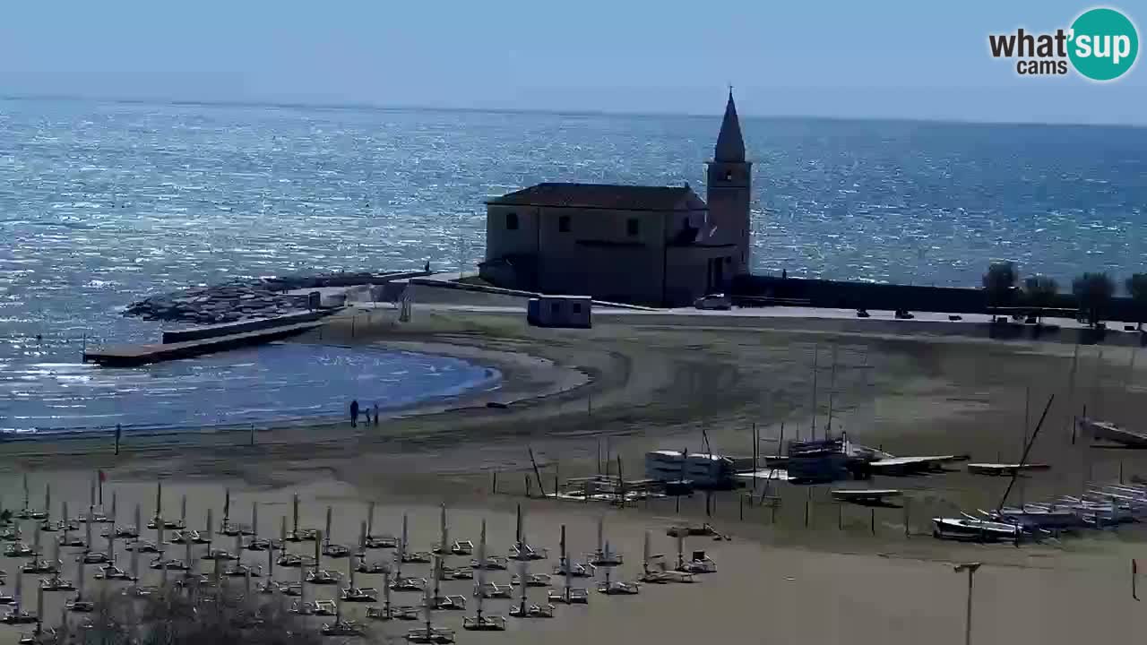 Caorle web kamera plaža Levante – Hotel Stellamare