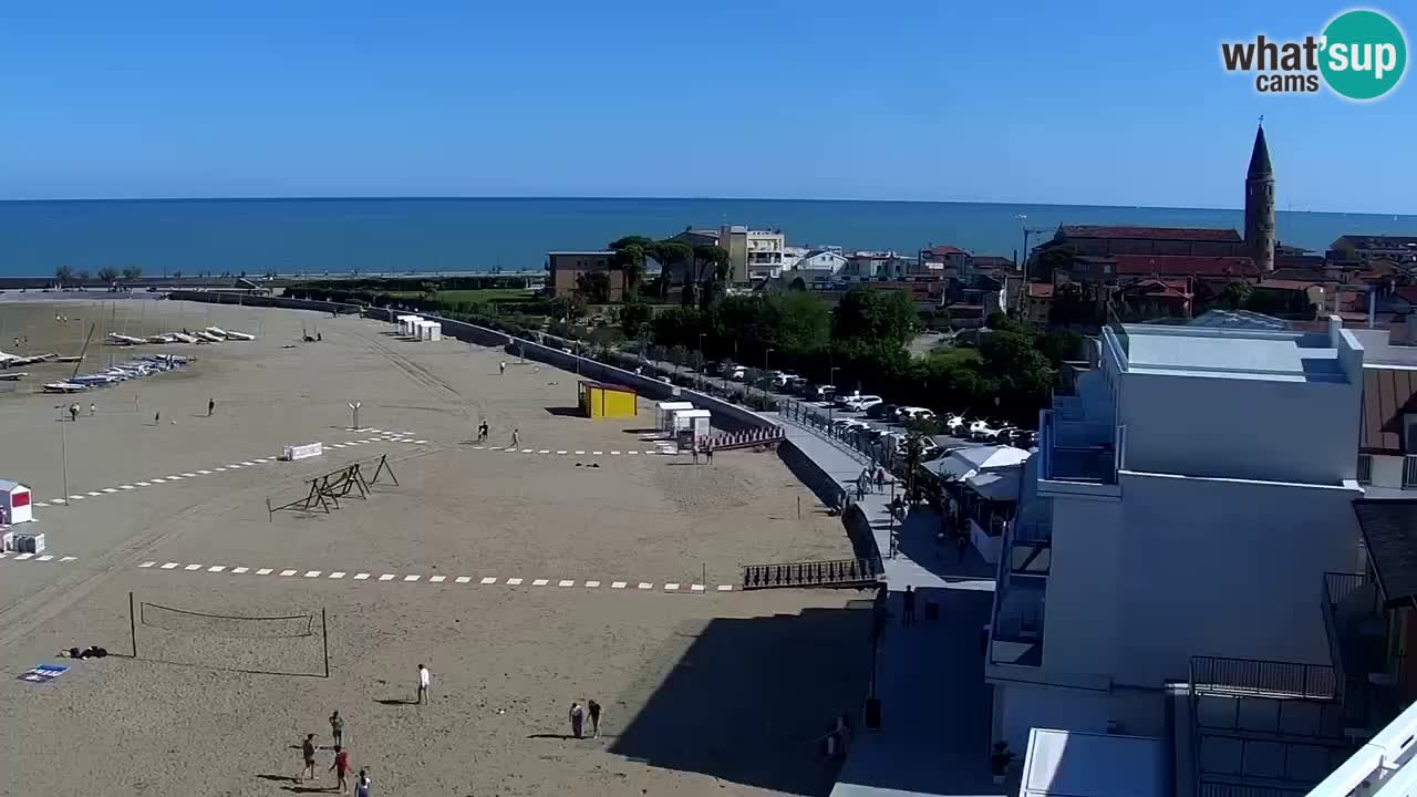 Webcam Caorle Levante beach live