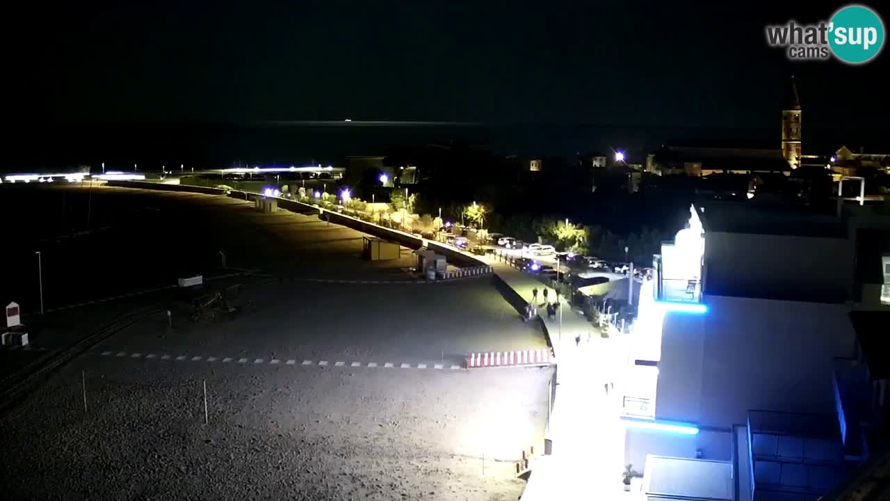 Caorle plaža Levante Spletna kamera  – Hotel Stellamare