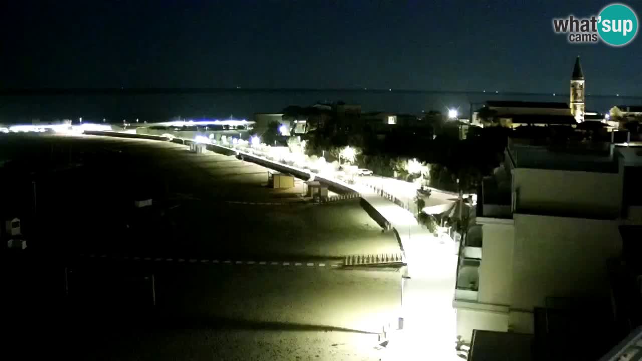 Caorle Playa Levante camera web | Hotel Stellamare