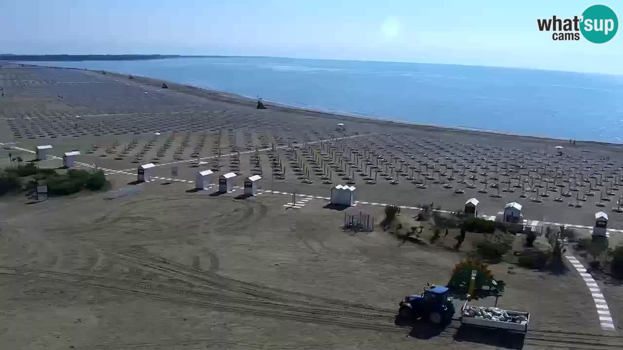 Caorle webcam – Levante beach – Hotel Stellamare