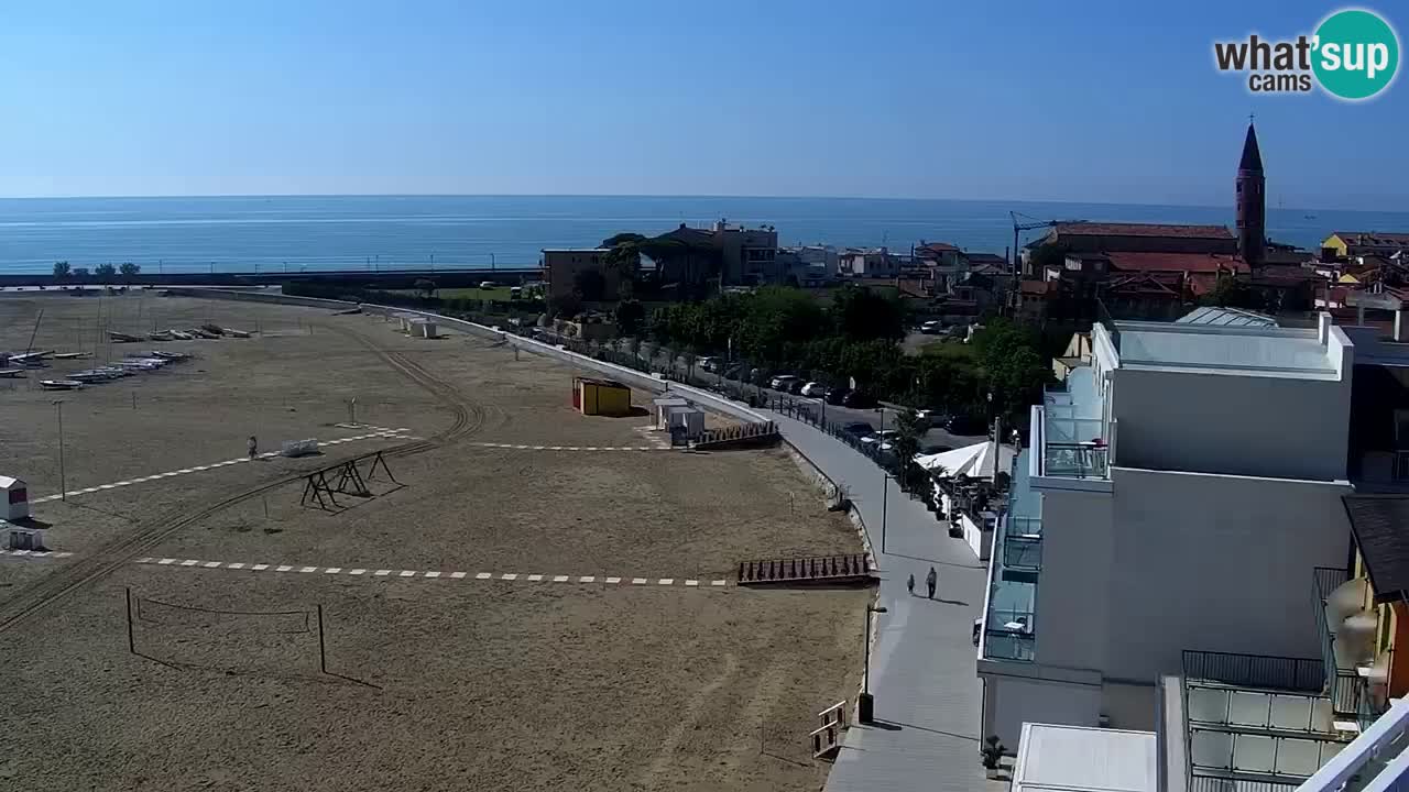 Webcam Caorle Levante beach live