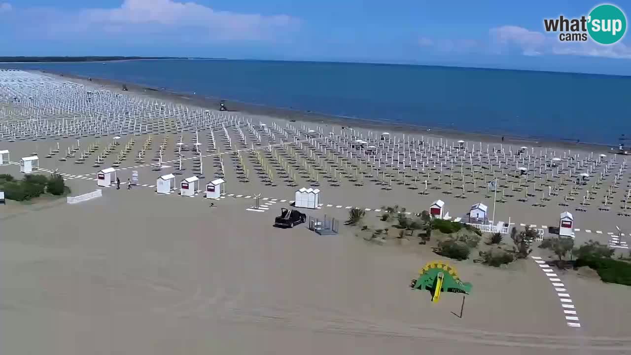 Caorle plaža Levante Spletna kamera  – Hotel Stellamare