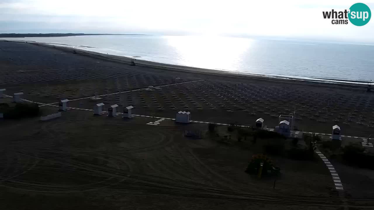 Caorle plaža Levante Spletna kamera  – Hotel Stellamare
