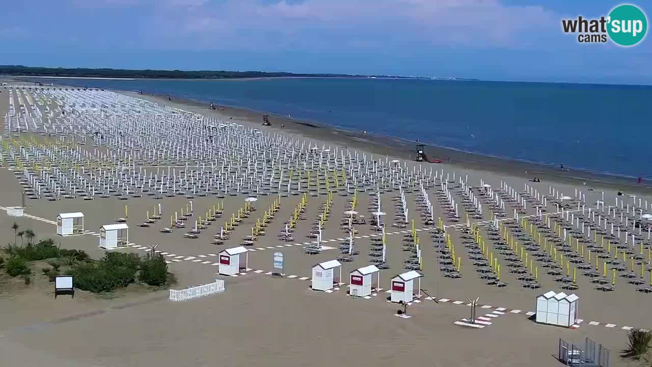 Caorle web kamera plaža Levante – Hotel Stellamare