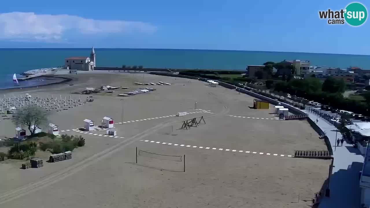 Livecam Caorle Plage de Levante – Hotel Stellamare