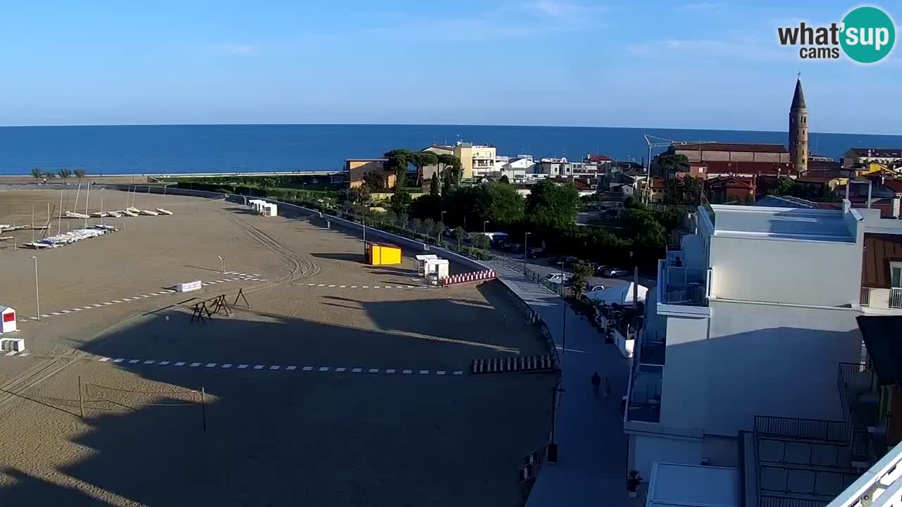 Caorle livecam Levante Strand – Hotel Stellamare