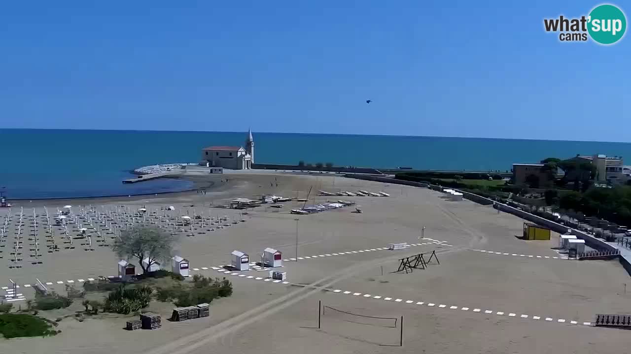 Webcam Caorle Spiaggia Levante – Hotel Stellamare