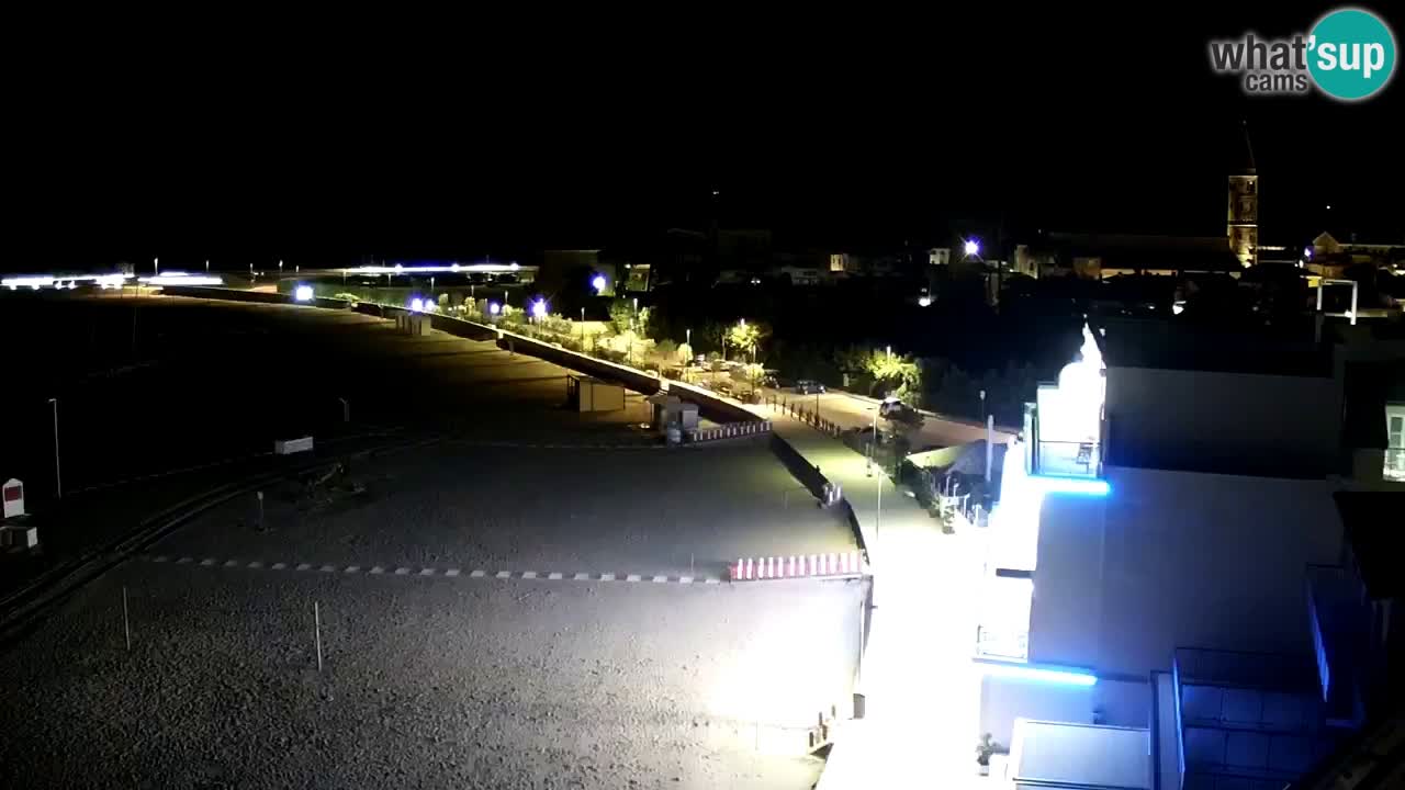 Caorle plaža Levante Spletna kamera  – Hotel Stellamare
