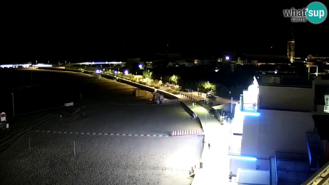 Webcam Caorle – La spiaggia di Levante – Hotel Stellamare
