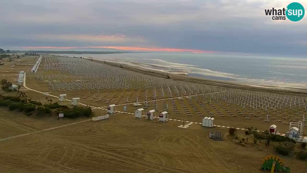 Caorle webcam – Levante beach – Hotel Stellamare