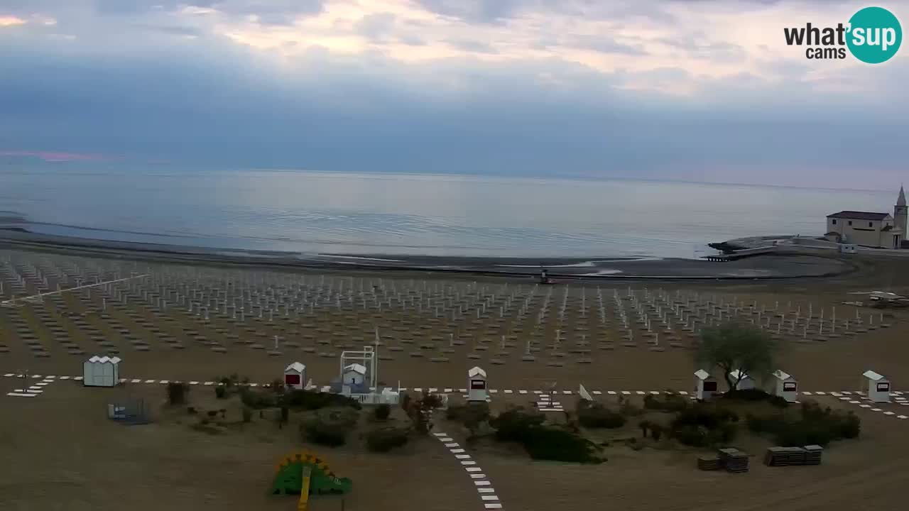 Caorle webcam – Levante beach – Hotel Stellamare