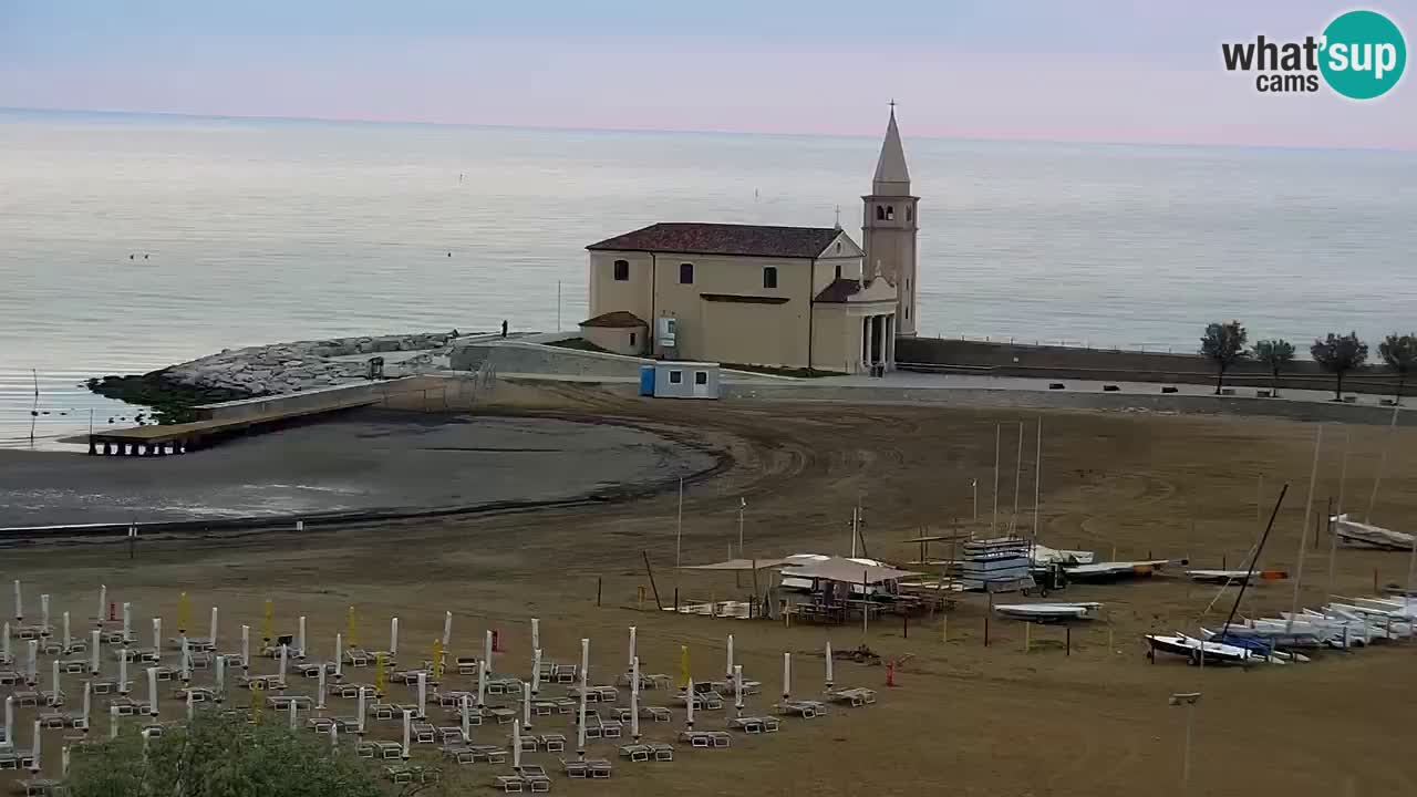 Caorle Playa Levante camera web | Hotel Stellamare