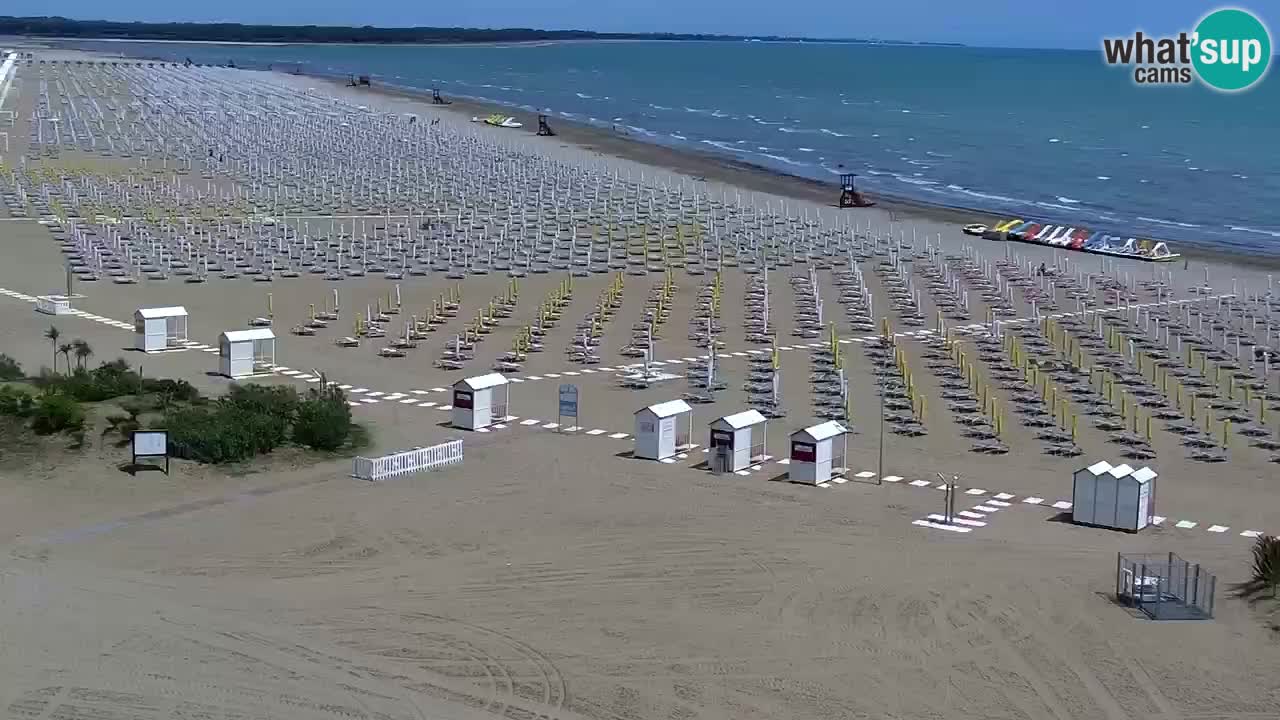 Caorle webcam – Levante beach – Hotel Stellamare