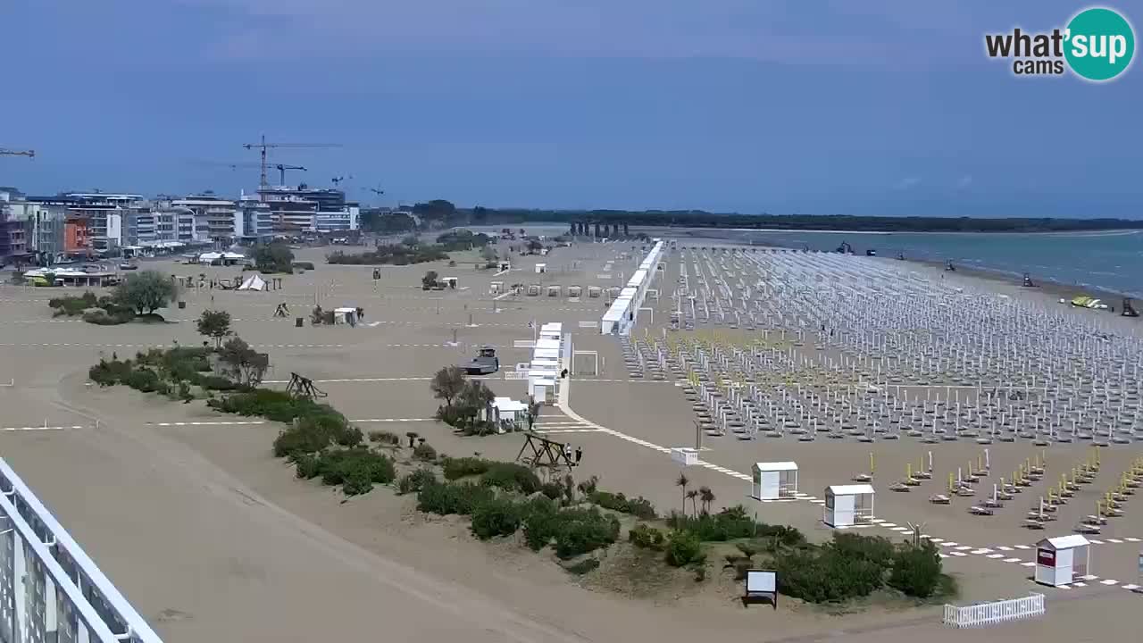 Caorle Playa Levante camera web | Hotel Stellamare