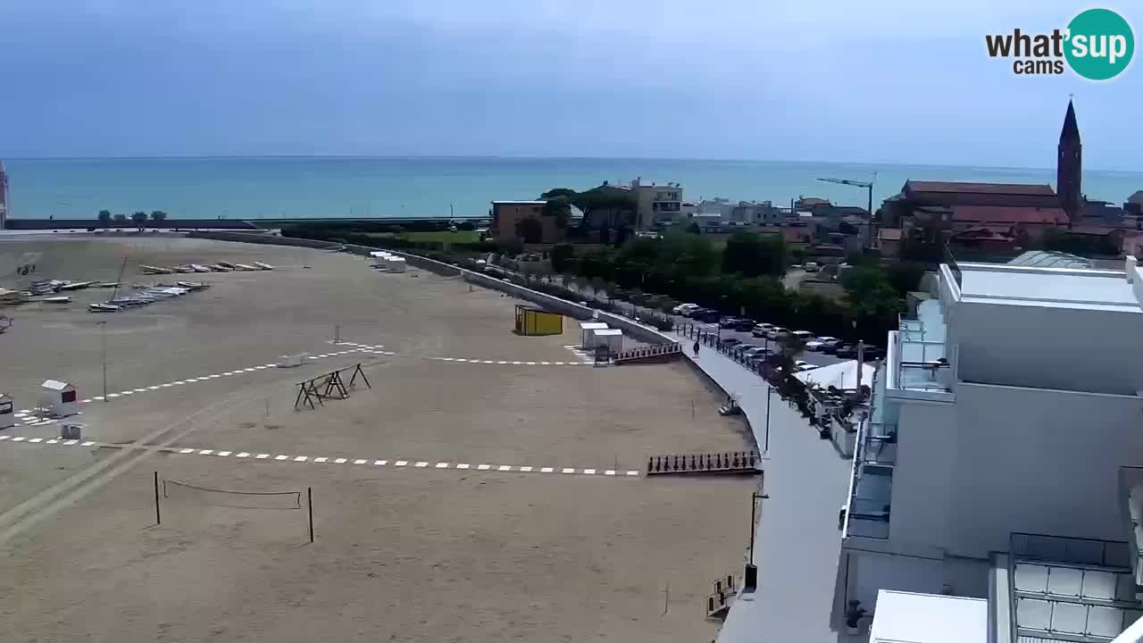 Caorle Playa Levante camera web | Hotel Stellamare