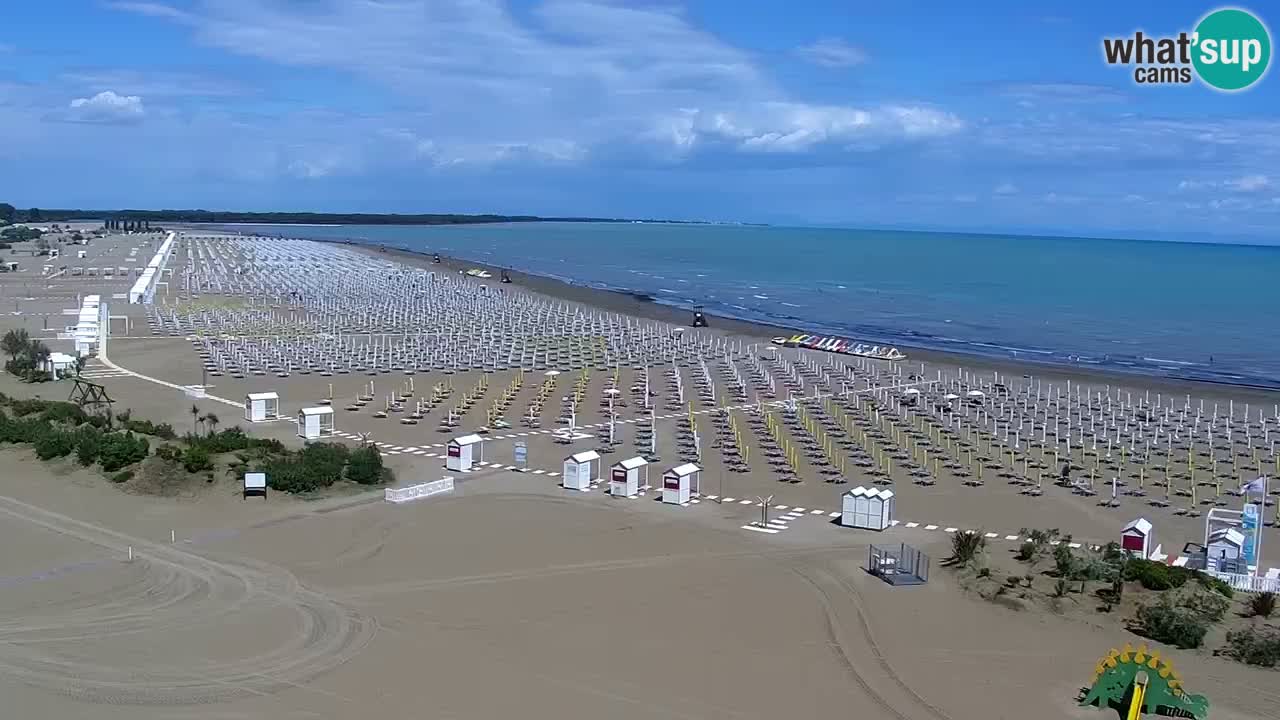 Webcam Caorle – La spiaggia di Levante – Hotel Stellamare