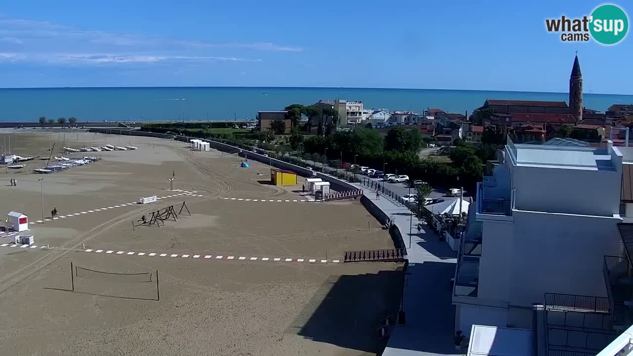 Webcam Caorle Spiaggia Levante – Hotel Stellamare