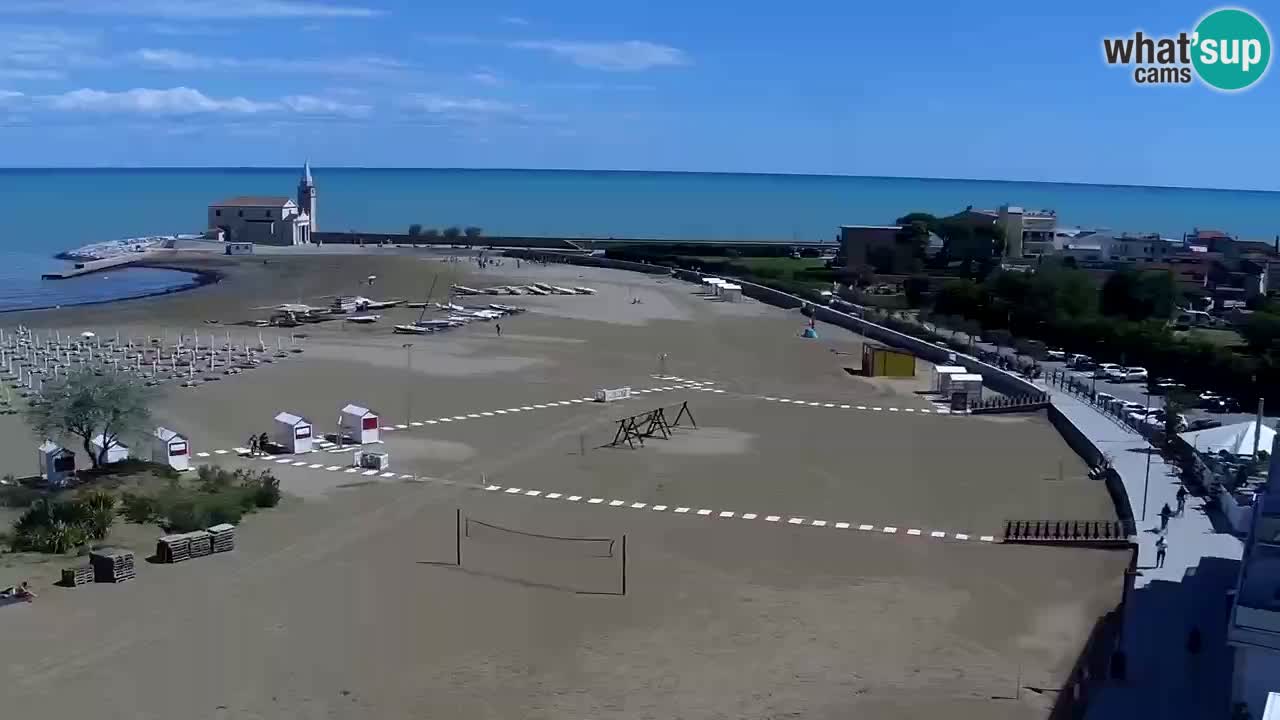 Webcam Caorle Spiaggia Levante – Hotel Stellamare