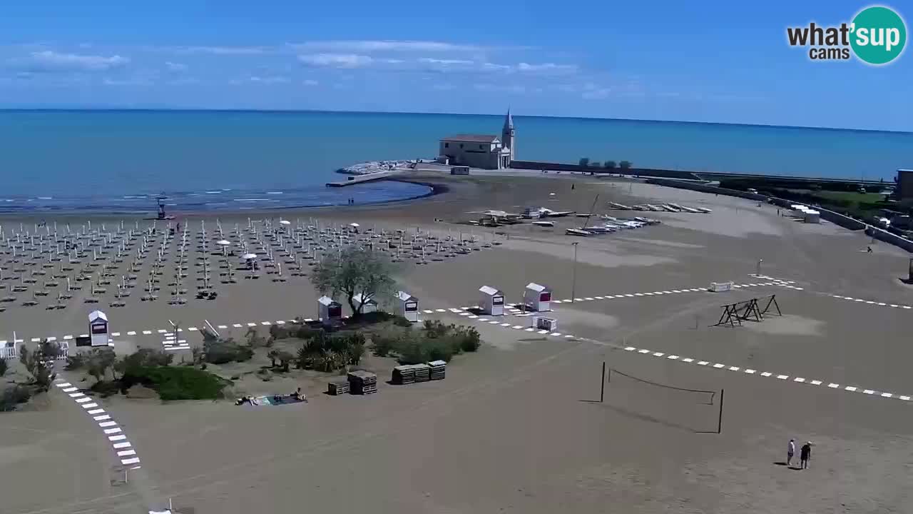 Caorle web kamera plaža Levante – Hotel Stellamare