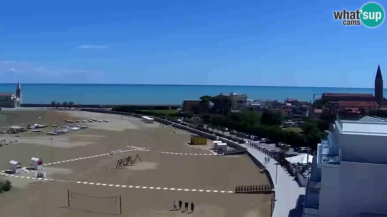 Caorle Livecam Levante beach – Hotel Stellamare