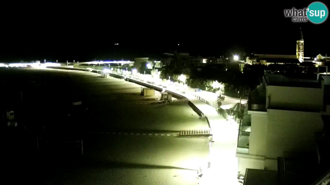 Caorle plaža Levante Spletna kamera  – Hotel Stellamare