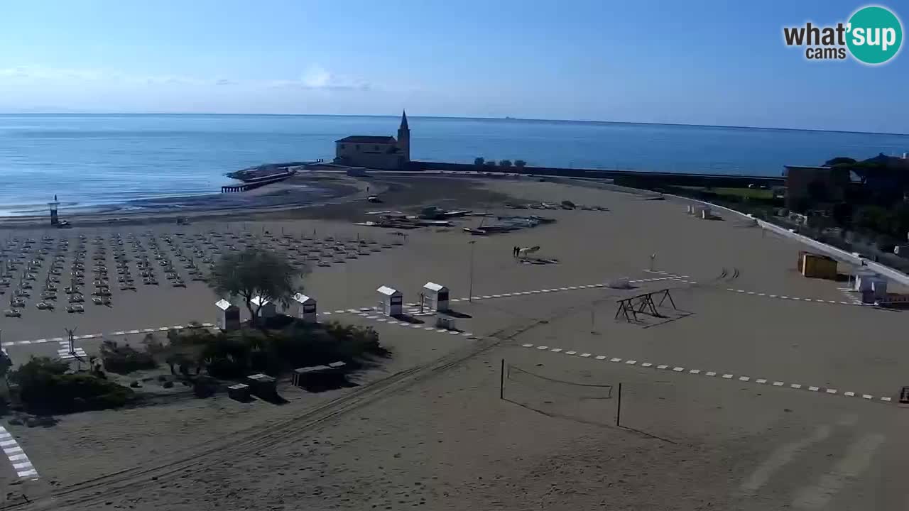 Caorle webcam – Levante beach – Hotel Stellamare