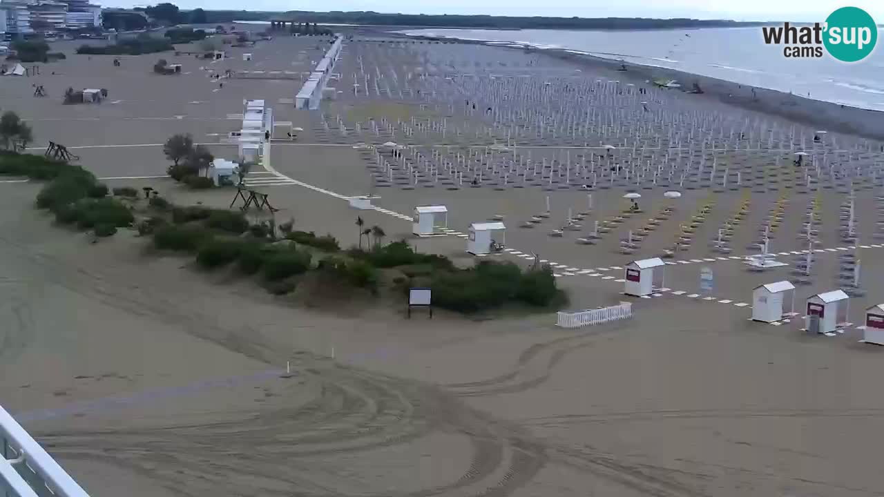 Caorle plaža Levante Spletna kamera  – Hotel Stellamare
