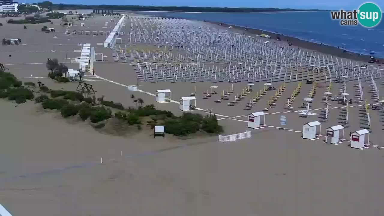 Caorle plaža Levante Spletna kamera  – Hotel Stellamare