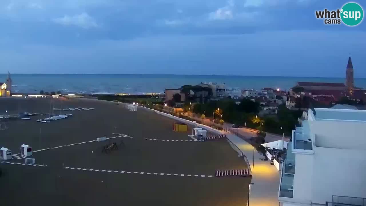 Caorle webcam – Levante beach – Hotel Stellamare