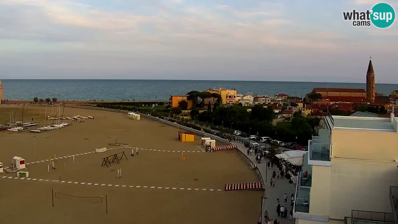 Webcam Caorle Levante beach live