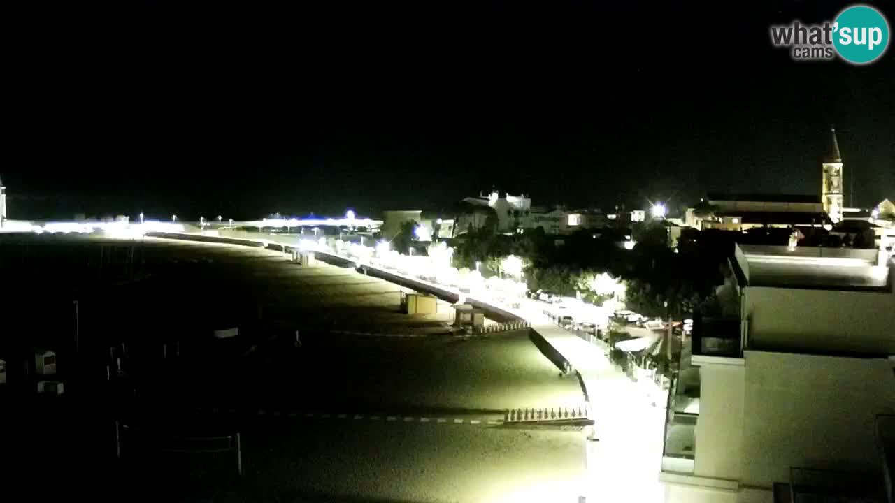 Caorle Playa Levante camera web | Hotel Stellamare