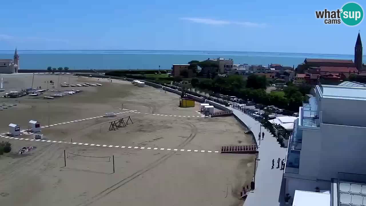 Webcam Caorle Levante beach live