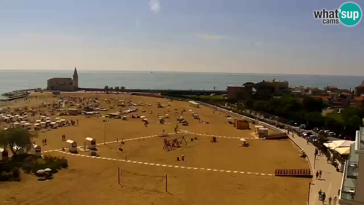 Webcam Caorle Spiaggia Levante – Hotel Stellamare