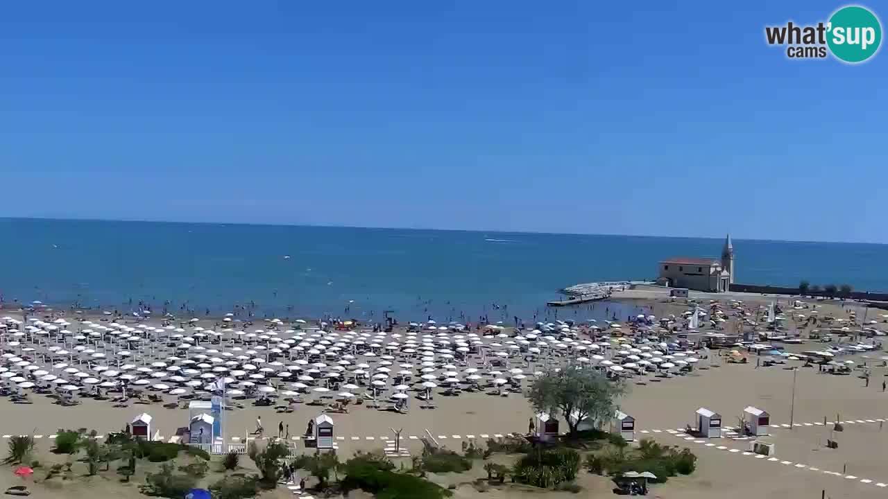 Livecam Caorle Plage de Levante – Hotel Stellamare
