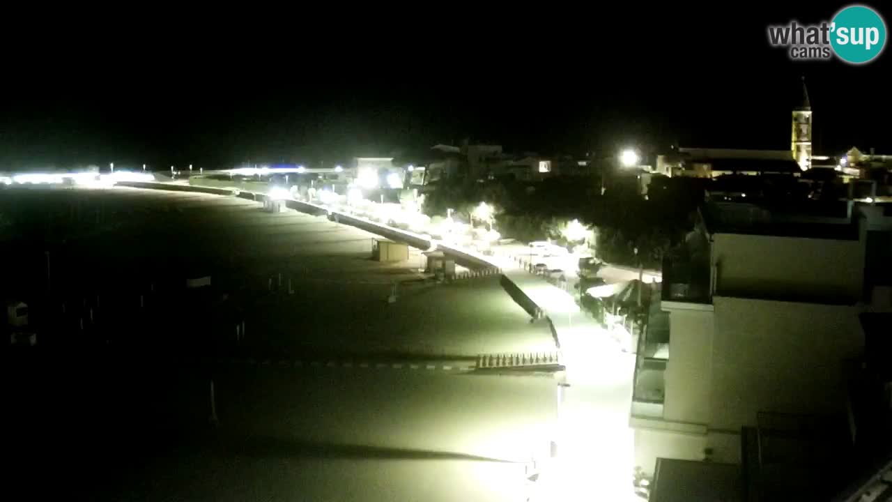 Caorle plaža Levante Spletna kamera  – Hotel Stellamare