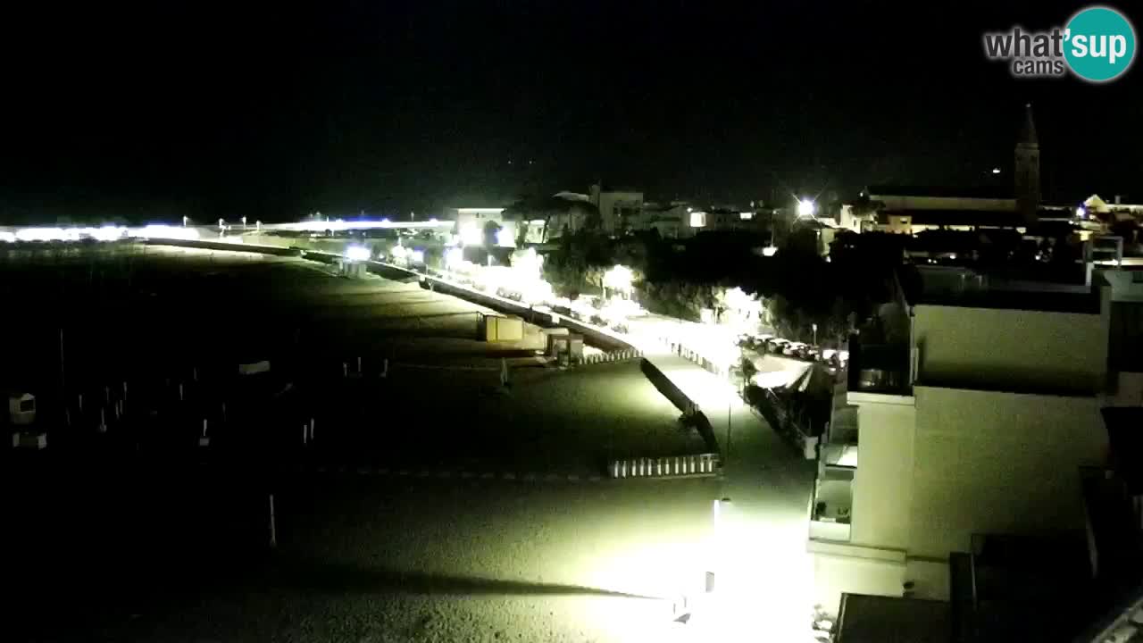 Caorle Playa Levante camera web | Hotel Stellamare